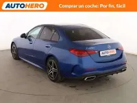 Usado Mercedes C220 AMG line 220 CV (161 kW) 2024 Azul Berlina