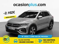 Usado VW T-Roc R-line 150 CV (110 kW) 2022 Gris SUV