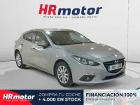 Usado Mazda 3 Luxury 105 CV (77 kW) 2016 Gris / plata Berlina
