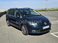 Usado VW Sharan Sportline 184 CV (135 kW) 2016 Azul Monovolumen