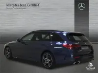 Usado Mercedes C220 AMG line 200 CV (147 kW) 2025 Azul sodalita Familiar