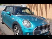 Usado Mini One Cabriolet 102 CV (75 kW) 2017 Azul Descapotable