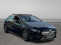 Usado Mercedes A180 AMG line 136 CV (100 kW) 2019 Negro
