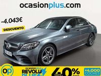 Usado Mercedes C200 184 CV (135 kW) 2019 Gris Berlina