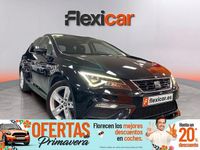 Usado Seat Leon FR 125 CV (91 kW) 2018 Negro
