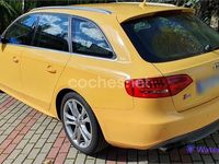 Usado Audi S4 344 CV (253 kW) 2009 Amarillo Familiar