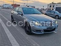 Usado Mercedes C220 Elegance 170 CV (125 kW) 2013 Gris / plata Berlina