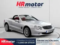 Usado Mercedes SL500 306 CV (225 kW) 2005 Gris Descapotable