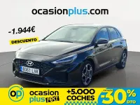Usado Hyundai i30 N Line 120 CV (88 kW) 2021 Negro