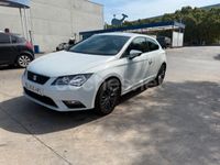 Usado Seat Leon I-Tech 105 CV (77 kW) 2014 Blanco Berlina
