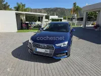 Usado Audi A4 S-Line 150 CV (110 kW) 2016 Azul Familiar