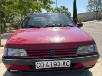 Usado Peugeot 405 110 CV (80 kW) 1992 Granate Berlina