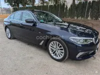 Usado BMW 520 Luxury Line 190 CV (139 kW) 2017 Azul Berlina