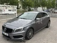 Usado Mercedes A200 AMG line 136 CV (100 kW) 2015 Gris / plata Berlina