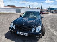 Usado Mercedes E270 Avantgarde 177 CV (130 kW) 2004 Negro Berlina