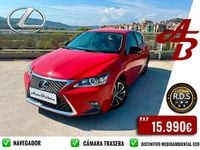 Usado Lexus CT200h Executive Line 136 CV (100 kW) 2018 Rojo Utilitario