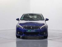Usado Peugeot 308 Allure 131 CV (96 kW) 2018 Azul Utilitario