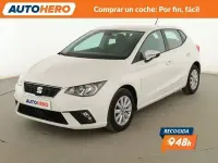 Usado Seat Ibiza Style 95 CV (69 kW) 2018 Blanco Utilitario
