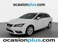 Usado Seat Leon Style 130 CV (95 kW) 2020 Blanco Monovolumen