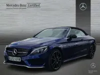 Usado Mercedes C43 AMG AMG 390 CV (286 kW) 2017 Azul Descapotable