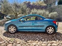 Usado Peugeot 207 CC 120 CV (88 kW) 2007 Azul Descapotable