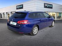 Brugt Peugeot 308 SW Style 110 HK (80 kW) 2020 Blå Stationcar