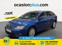 Usado Seat Leon Reference 110 CV (80 kW) 2016 Gris Familiar