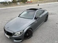 Usado Mercedes C250 AMG line 204 CV (150 kW) 2016 Gris / plata Coupe