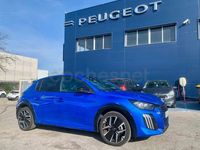 Usado Peugeot 208 GT 100 CV (73 kW) 2024 Azul Utilitario