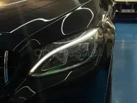 Usado Mercedes C220 170 CV (125 kW) 2017 Negro Familiar