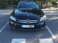 Usado Mercedes C200 150 CV (110 kW) 2019 Negro Familiar