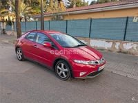 Usado Honda Civic Trend 100 CV (73 kW) 2010 Rojo Berlina