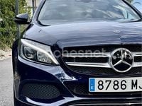 Usado Mercedes C200 136 CV (100 kW) 2018 Azul Berlina