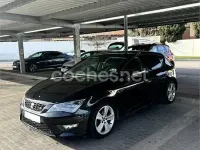 Usado Seat Leon FR 140 CV (102 kW) 2013 Negro Berlina