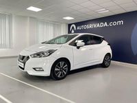 Usado Nissan Micra Acenta 90 CV (66 kW) 2018 Solid white (sólido) Utilitario
