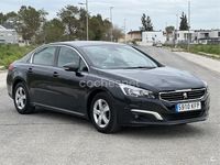 Usado Peugeot 508 Active 120 CV (88 kW) 2017 Negro Berlina