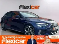 Usado Audi A3 Sportback 150 CV (110 kW) 2021 Azul Utilitario