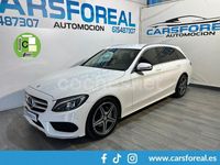 Usado Mercedes C220 Avantgarde 170 CV (125 kW) 2016 Blanco Familiar