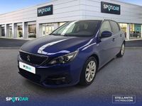 Usado Peugeot 308 Active 99 CV (72 kW) 2020 Azul Utilitario
