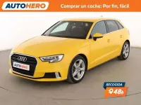Usado Audi A3 Sportback Comfort 150 CV (110 kW) 2017 Amarillo Utilitario