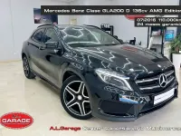 Usado Mercedes GLA200 AMG line 136 CV (100 kW) 2016 Negro SUV