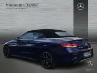 Usado Mercedes C43 AMG AMG 390 CV (286 kW) 2017 Azul Descapotable