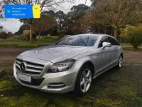Usado Mercedes CLS350 Shooting Brake 265 CV (194 kW) 2013 Gris / plata Familiar