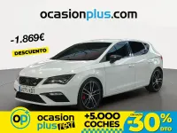 Usado Seat Leon CUPRA 300 CV (220 kW) 2017 Blanco Berlina