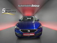 Usado Seat Leon Style 130 CV (95 kW) 2020 Azul