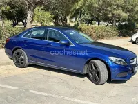 Usado Mercedes C250 AMG line 211 CV (155 kW) 2015 Azul Berlina