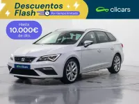 Usado Seat Leon FR 150 CV (110 kW) 2017 Blanco Familiar