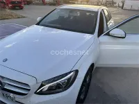 Usado Mercedes C200 Avantgarde 136 CV (100 kW) 2015 Blanco Familiar