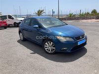 Usado Seat Leon 86 CV (63 kW) 2013 Azul Berlina
