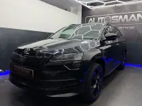 Usado Skoda Karoq SportLine 150 CV (110 kW) 2021 Negro SUV